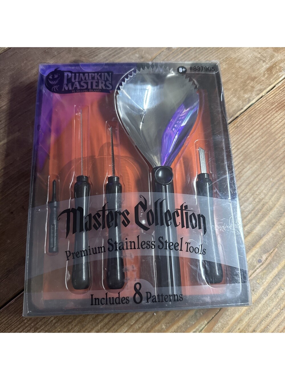 Pumpkin Masters Carving Kit With 8 Patterns